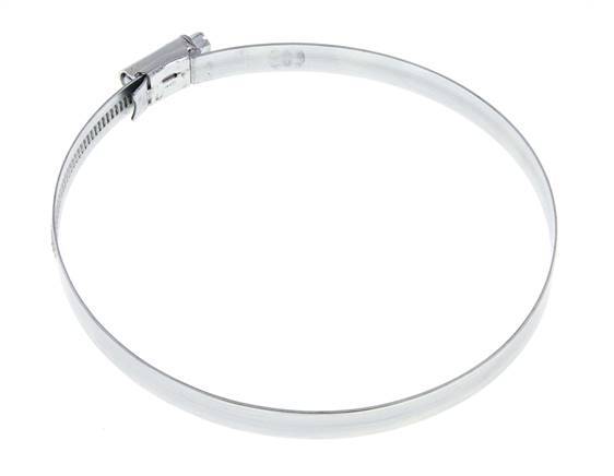 120 - 140 mm Hose Clamp with a Galvanised Steel 12 mm band - Ideal [2 Pieces]