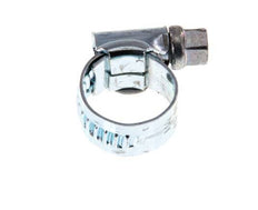 10 - 16 mm Hose Clamp with a Galvanised Steel 9 mm band - Ideal [10 Pieces]