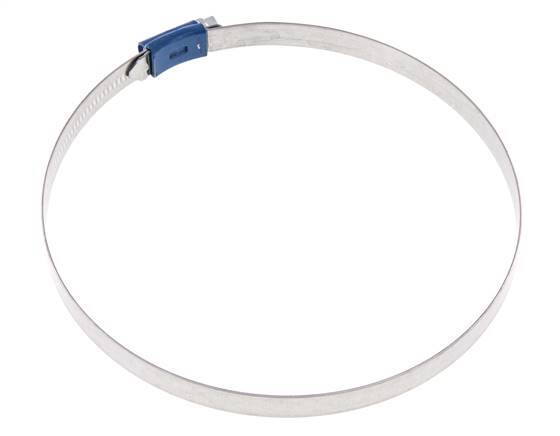 150 - 170 mm Hose Clamp with a Galvanised Steel 12 mm band - Aba [2 Pieces]