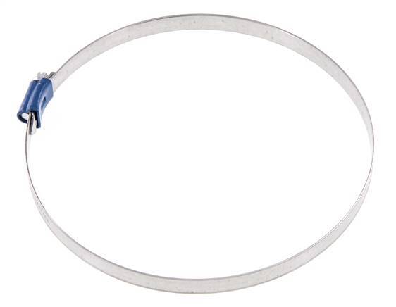 160 - 180 mm Hose Clamp with a Galvanised Steel 12 mm band - Aba [2 Pieces]
