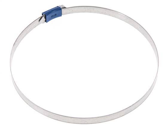 160 - 180 mm Hose Clamp with a Galvanised Steel 12 mm band - Aba [2 Pieces]