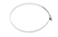 190 - 210 mm Hose Clamp with a Galvanised Steel 12 mm band - Ideal [2 Pieces]