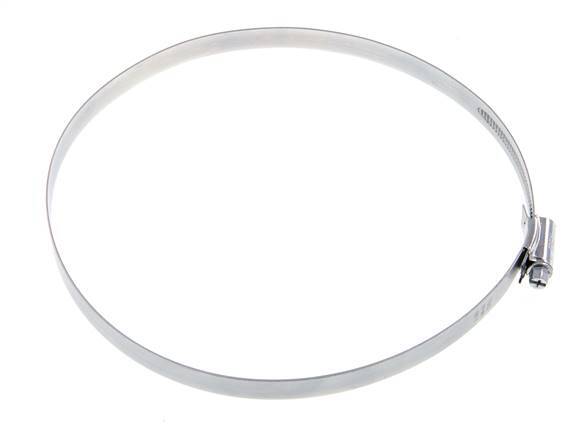 170 - 190 mm Hose Clamp with a Galvanised Steel 12 mm band - Ideal [2 Pieces]
