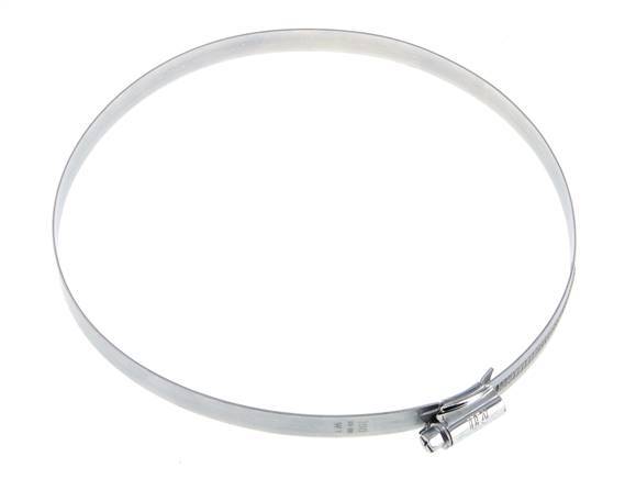 170 - 190 mm Hose Clamp with a Galvanised Steel 12 mm band - Ideal [2 Pieces]