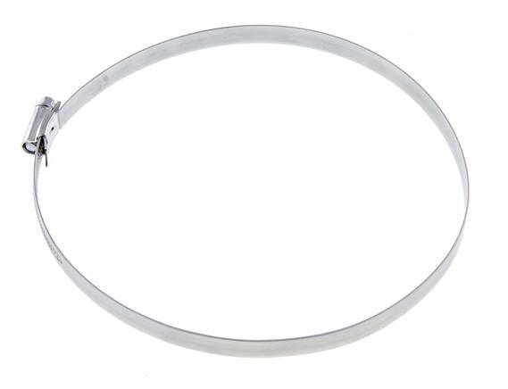 170 - 190 mm Hose Clamp with a Galvanised Steel 12 mm band - Ideal [2 Pieces]