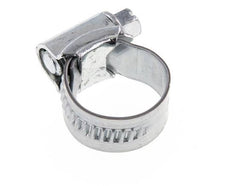 12 - 20 mm Hose Clamp with a Galvanised Steel 12 mm band - Ideal [10 Pieces]