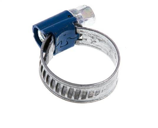 12 - 20 mm Hose Clamp with a Galvanised Steel 9 mm band - Aba [5 Pieces]