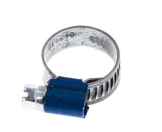 12 - 20 mm Hose Clamp with a Galvanised Steel 9 mm band - Aba [5 Pieces]