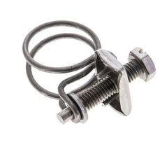 19 - 22 mm Hose Clamp Stainless Steel 304 [2 Pieces]