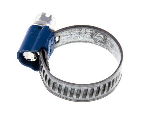16 - 25 mm Hose Clamp with a Galvanised Steel 9 mm band - Aba [5 Pieces]