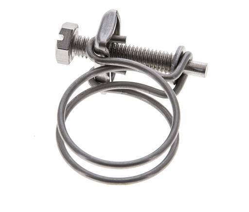 26 - 30 mm Hose Clamp Stainless Steel 304 [2 Pieces]