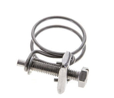 26 - 30 mm Hose Clamp Stainless Steel 304 [2 Pieces]