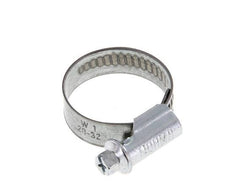 20 - 32 mm Hose Clamp with a Galvanised Steel 12 mm band - Norma [10 Pieces]