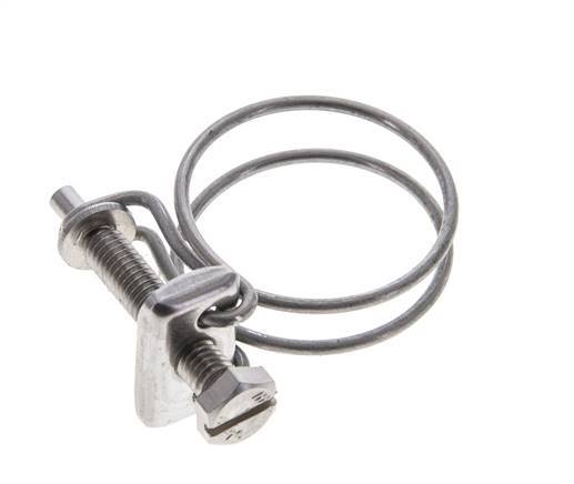 31 - 35 mm Hose Clamp Stainless Steel 304 [2 Pieces]
