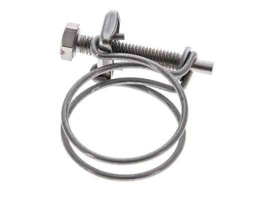 31 - 35 mm Hose Clamp Stainless Steel 304 [2 Pieces]