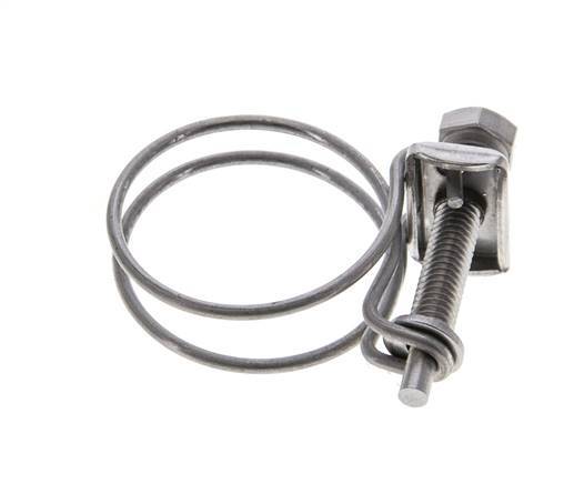 31 - 35 mm Hose Clamp Stainless Steel 304 [2 Pieces]