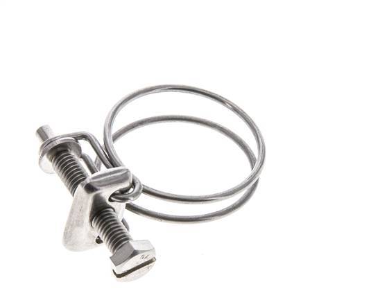 33 - 36 mm Hose Clamp Stainless Steel 304 [2 Pieces]
