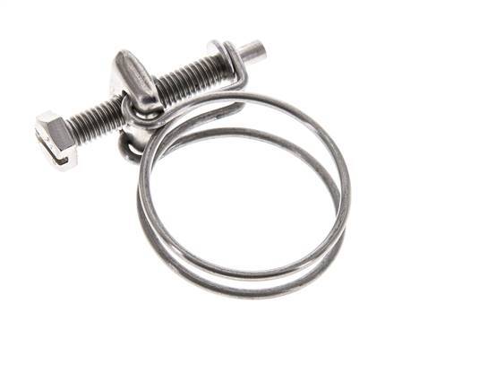 33 - 36 mm Hose Clamp Stainless Steel 304 [2 Pieces]