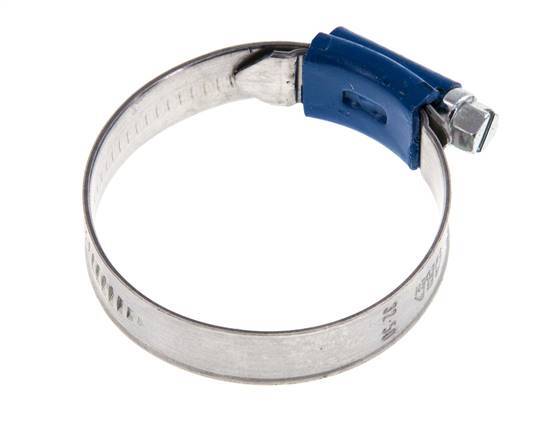 32 - 50 mm Hose Clamp with a Galvanised Steel 12 mm band - Aba [5 Pieces]