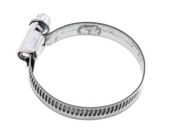 35 - 50 mm Hose Clamp with a Galvanised Steel 9 mm band - Norma [10 Pieces]