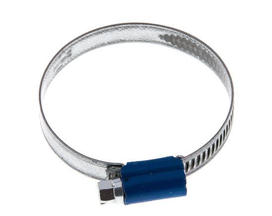 40 - 60 mm Hose Clamp with a Galvanised Steel 9 mm band - Aba [5 Pieces]