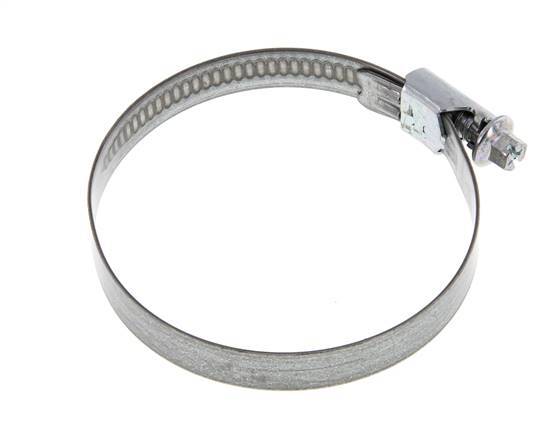 60 - 80 mm Hose Clamp with a Galvanised Steel 12 mm band - Norma [5 Pieces]
