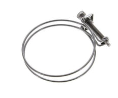 75 - 80 mm Hose Clamp Stainless Steel 304 [2 Pieces]