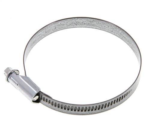 70 - 90 mm Hose Clamp with a Galvanised Steel 12 mm band - Norma [5 Pieces]