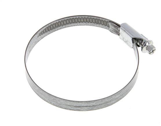 70 - 90 mm Hose Clamp with a Galvanised Steel 12 mm band - Norma [5 Pieces]
