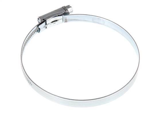 70 - 90 mm Hose Clamp with a Galvanised Steel 9 mm band - Ideal [5 Pieces]