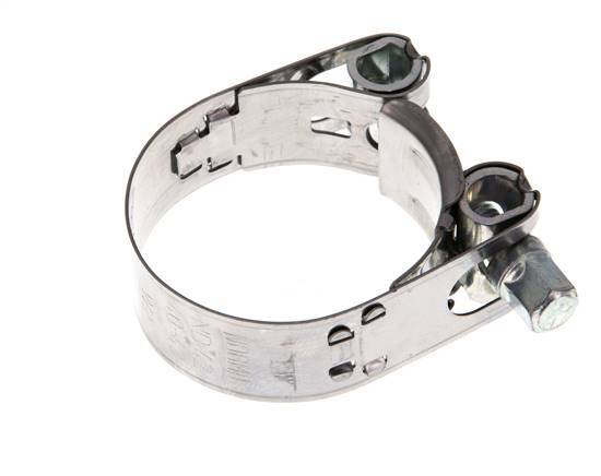 40 - 43 mm Hose Clamp with a Stainless Steel 430 18 mm band - Norma [2 Pieces]