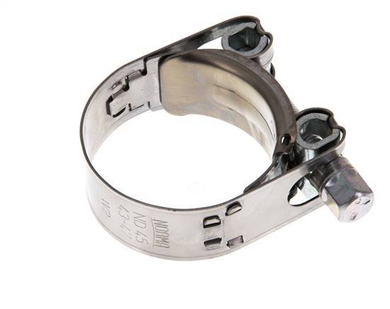 43 - 47 mm Hose Clamp with a Stainless Steel 430 20 mm band - Norma [2 Pieces]