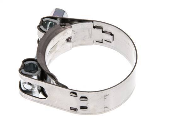 47 - 51 mm Hose Clamp with a Stainless Steel 430 20 mm band - Norma [2 Pieces]