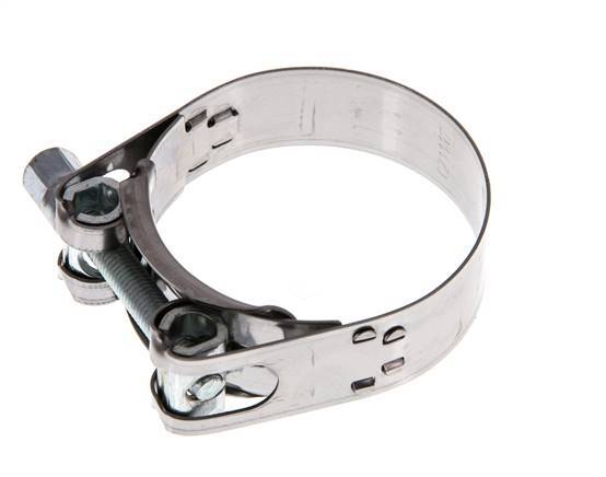 55 - 59 mm Hose Clamp with a Stainless Steel 430 20 mm band - Norma [2 Pieces]