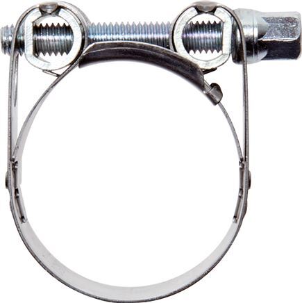85 - 91 mm Hose Clamp with a Stainless Steel 430 25 mm band - Norma [2 Pieces]