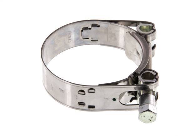 68 - 73 mm Hose Clamp with a Stainless Steel 430 25 mm band - Norma [2 Pieces]