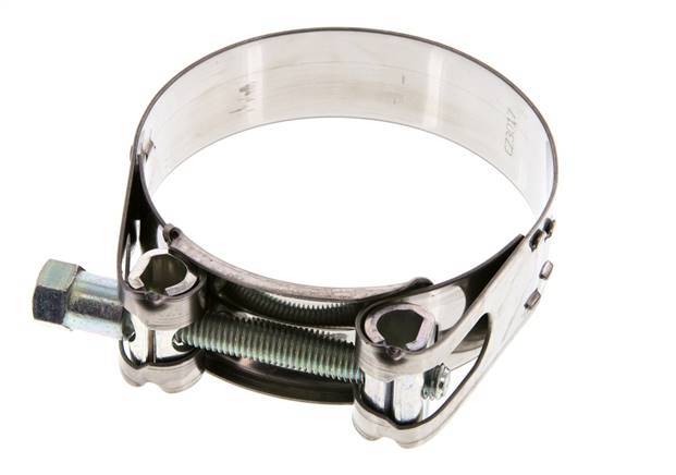 79 - 85 mm Hose Clamp with a Stainless Steel 430 25 mm band - Norma [2 Pieces]
