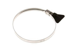 80 - 100 mm Hose Clamp with a Stainless Steel 304 9 mm band With Butterfly Handle - Norma [2 Pieces]