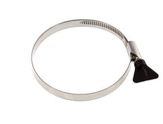 90 - 110 mm Hose Clamp with a Stainless Steel 304 12 mm band With Butterfly Handle - Norma