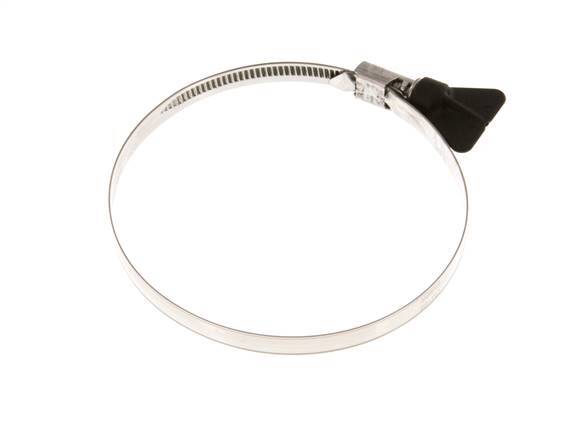 90 - 110 mm Hose Clamp with a Stainless Steel 304 9 mm band With Butterfly Handle - Norma [2 Pieces]