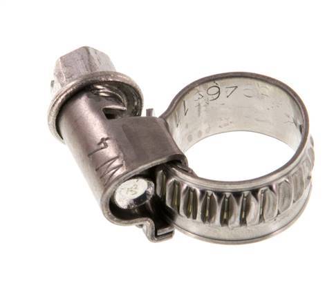 8 - 12 mm Hose Clamp with a Stainless Steel 304 9 mm band - Norma [5 Pieces]