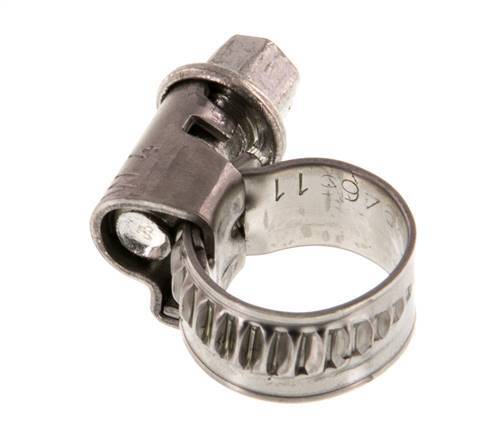8 - 12 mm Hose Clamp with a Stainless Steel 304 9 mm band - Norma [5 Pieces]