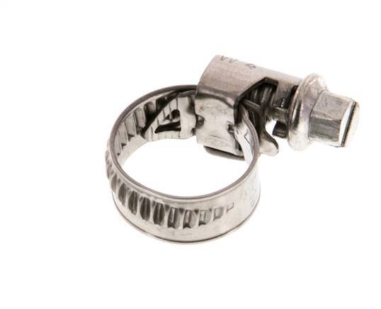 10 - 16 mm Hose Clamp with a Stainless Steel 304 9 mm band - Norma [5 Pieces]