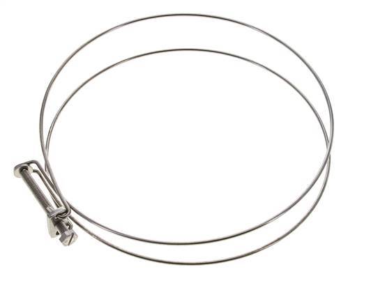 178 - 185 mm Hose Clamp Stainless Steel 304