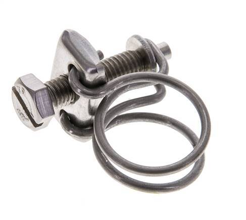 17 - 20 mm Hose Clamp Stainless Steel 304 [2 Pieces]