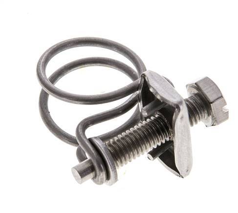 17 - 20 mm Hose Clamp Stainless Steel 304 [2 Pieces]