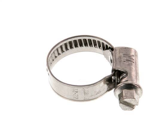 12 - 22 mm Hose Clamp with a Stainless Steel 304 9 mm band - Norma [5 Pieces]