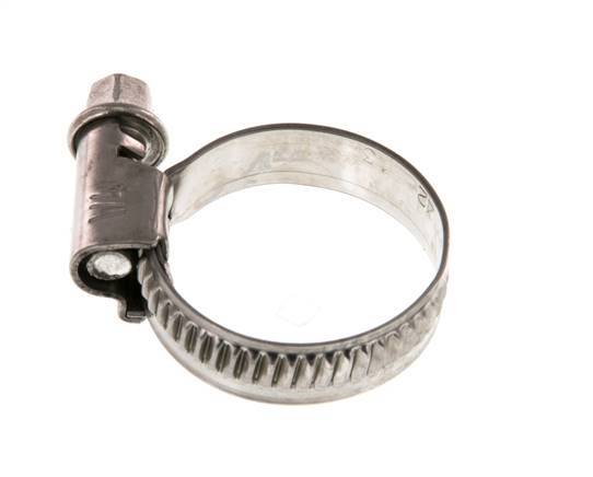 16 - 27 mm Hose Clamp with a Stainless Steel 304 9 mm band - Norma [5 Pieces]