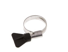 20 - 32 mm Hose Clamp with a Stainless Steel 304 9 mm band With Butterfly Handle - Norma [2 Pieces]