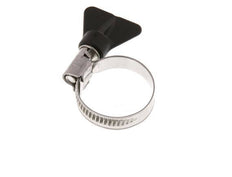 20 - 32 mm Hose Clamp with a Stainless Steel 304 9 mm band With Butterfly Handle - Norma [2 Pieces]